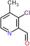 3-chloro-4-methyl-pyridine-2-carbaldehyde