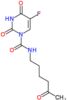 5-fluoro-2,4-dioxo-N-(5-oxohexyl)-3,4-dihydropyrimidine-1(2H)-carboxamide