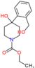 4-hydroxy-4(2-hydroxymethylphenyl)-1-piperidine carboxylat