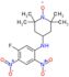 {4-[(5-fluoro-2,4-dinitrophenyl)amino]-2,2,6,6-tetramethylpiperidin-1-yl}oxidanyl