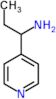1-pyridin-4-ylpropan-1-amine