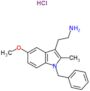 2-(1-benzyl-5-methoxy-2-methyl-1H-indol-3-yl)ethanamine hydrochloride (1:1)