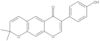 2H,6H-Benzo[1,2-b:5,4-b′]dipyran-6-one, 7-(4-hydroxyphenyl)-2,2-dimethyl-