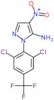 1-[2,6-dichloro-4-(trifluoromethyl)phenyl]-4-nitro-1H-pyrazol-5-amine