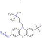 3-[7-azido-2-(trifluoromethyl)-10H-phenothiazin-10-yl]-N,N,N-trimethylpropan-1-aminium iodide