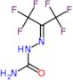 2-(1,1,1,3,3,3-hexafluoropropan-2-ylidene)hydrazinecarboxamide