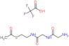 glycyl-N-[2-(acetylsulfanyl)ethyl]glycinamide trifluoroacetate (1:1)