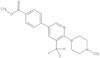 Methyl 4-[6-(4-methyl-1-piperazinyl)-5-(trifluoromethyl)-3-pyridinyl]benzoate