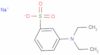 Benzenesulfonic acid, 3-(diethylamino)-, sodium salt (1:1)