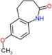 7-methoxy-1,3,4,5-tetrahydro-2H-1-benzazepin-2-one