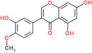 5,7-dihydroxy-3-(3-hydroxy-4-methoxyphenyl)-4H-chromen-4-one