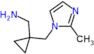 [1-[(2-methylimidazol-1-yl)methyl]cyclopropyl]methanamine