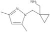 1-[(3,5-Dimethyl-1H-pyrazol-1-yl)methyl]cyclopropanemethanamine