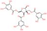 (1R)-3,5-bis-O-(3,4,5-trihydroxybenzoyl)-2-C-{[(3,4,5-trihydroxybenzoyl)oxy]methyl}pentofuranose