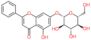 5-hydroxy-4-oxo-2-phenyl-4H-chromen-7-yl beta-D-glucopyranoside