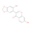 4H-1-Benzopyran-4-one, 7-hydroxy-3-(6-hydroxy-1,3-benzodioxol-5-yl)-