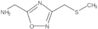 3-[(Methylthio)methyl]-1,2,4-oxadiazole-5-methanamine