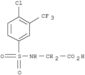 Glycine,N-[[4-chloro-3-(trifluoromethyl)phenyl]sulfonyl]-