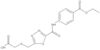 1-Ethyl 4-[[[5-[[(carboxymethyl)thio]methyl]-1,3,4-thiadiazol-2-yl]carbonyl]amino]benzoate