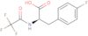 4-fluoro-N-(trifluoroacetyl)-D-phenylalanine