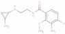 2-methoxy-4-fluoro-3-amino-N-((2-methylcyclopropylamino)ethyl)benzamide