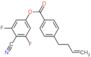 4-Cyano-3,5-difluorophenyl 4-(3-buten-1-yl)benzoate