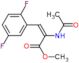 methyl (E)-2-acetamido-3-(2,5-difluorophenyl)prop-2-enoate