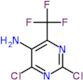 2,4-dichloro-6-(trifluoromethyl)pyrimidin-5-amine