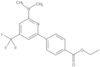 Ethyl 4-[6-(dimethylamino)-4-(trifluoromethyl)-2-pyridinyl]benzoate