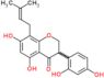 3-(2,4-Dihydroxyphenyl)-2,3-dihydro-5,7-dihydroxy-8-(3-methyl-2-buten-1-yl)-4H-1-benzopyran-4-one