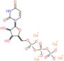 tetrasodium 1-[5-O-({[(phosphonatooxy)phosphinato]oxy}phosphinato)pentofuranosyl]pyrimidine-2,4(...