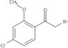 2-Bromo-1-(4-chloro-2-methoxyphenyl)ethanone