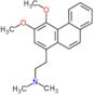 3,4-Dimethoxy-N,N-dimethyl-1-phenanthreneethanamine