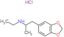 1-(1,3-benzodioxol-5-yl)-N-ethylpropan-2-amine hydrochloride