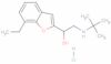 ()-α-[[(tert-butyl)amino]methyl]-7-ethyl-2-benzofuranmethanol hydrochloride