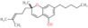2-methyl-2-(4-methylpent-3-en-1-yl)-7-pentyl-2H-chromen-5-ol