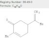 2-Cyclohexen-1-one, 2-methyl-5-(1-methylethenyl)-