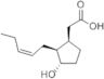 rel-(1R,2S,3S)-3-Hydroxy-2-(2Z)-2-penten-1-ylcyclopentaneacetic acid