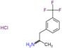 1-[3-(trifluoromethyl)phenyl]propan-2-amine hydrochloride (1:1)
