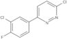 3-Chloro-6-(3-chloro-4-fluorophenyl)pyridazine