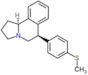 (6R,10bS)-6-[4-(methylsulfanyl)phenyl]-1,2,3,5,6,10b-hexahydropyrrolo[2,1-a]isoquinoline