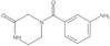 4-(3-Aminobenzoyl)-2-piperazinone