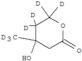 2H-Pyran-2-one-5,6-d2,tetrahydro-5,6-d2-4-hydroxy-4-(methyl-d3)- (9CI)