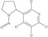 5-(1-Nitroso-2-pyrrolidinyl)pyridine-2,3,4,6-d<sub>4</sub>