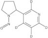 5-(1-Nitroso-2-pyrrolidinyl)pyridine-2,3,4,6-d4