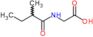 N-(2-methylbutanoyl)glycine