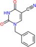 1-benzyl-2,4-dioxo-1,2,3,4-tetrahydropyrimidine-5-carbonitrile