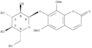 2H-1-Benzopyran-2-one,7-(a-D-glucopyranosyloxy)-6,8-dimethoxy-