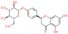 4-[(2S)-5,7-dihydroxy-4-oxo-3,4-dihydro-2H-chromen-2-yl]phenyl beta-D-glucopyranoside