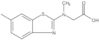 N-Metil-N-(6-metil-2-benzotiazolil)glicina